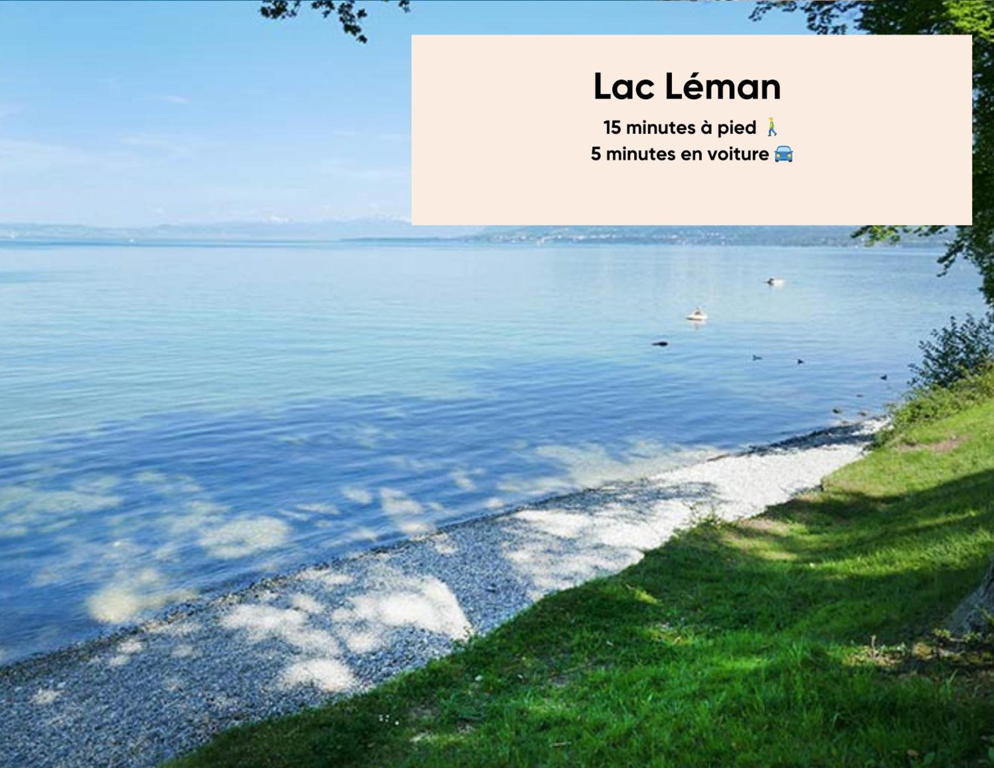 Cosy Et Moderne - Dent D'Oche Apartment Thonon-les-Bains Exterior photo