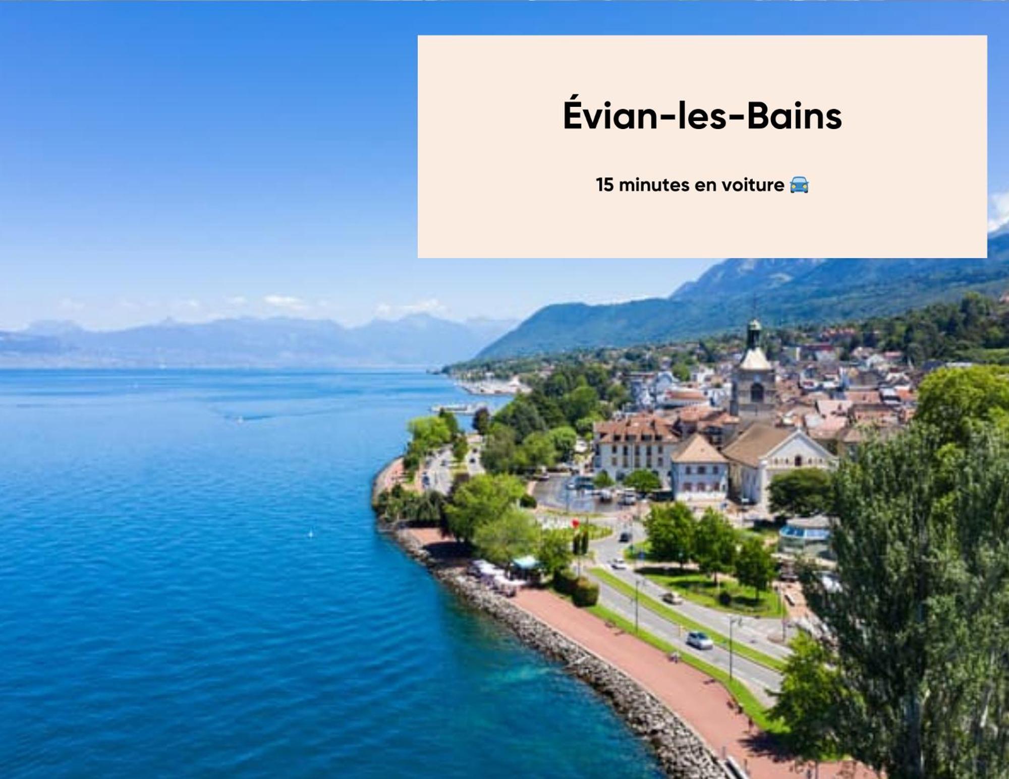 Cosy Et Moderne - Dent D'Oche Apartment Thonon-les-Bains Exterior photo